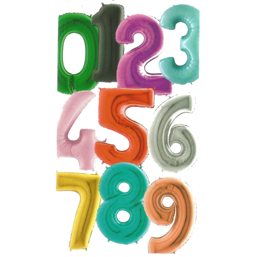 Harf & Rakam Folyo Balon